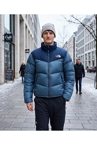 THE NORTH FACE Saikuru Jacket Men's Outdoor Jacket (Windwall Technology) Blue
