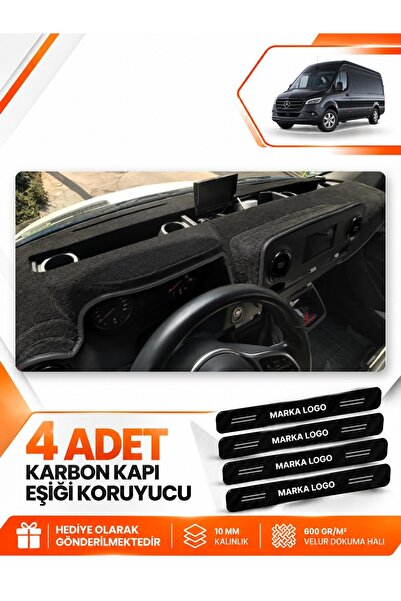 e-biz Mercedes Spri̇nter W907-W910 (2018-2026) Compatible Dashboard Protectio...