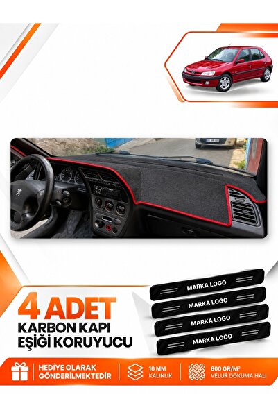 e-biz Peugeot 306 (1993-2002) Compatible Front Torpedo Protection Case Carpet...