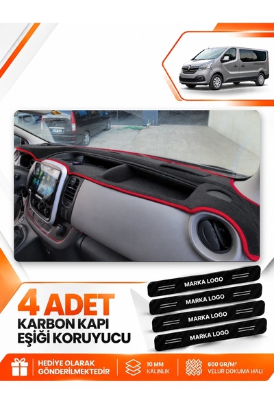 e-biz Renault Trafic Coverless (2015-2022) Compatible Front Torpedo Protectio...