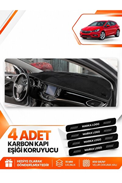 e-biz Opel Astra K (2015-2021) Compatible Dashboard Protection Protective Cov...