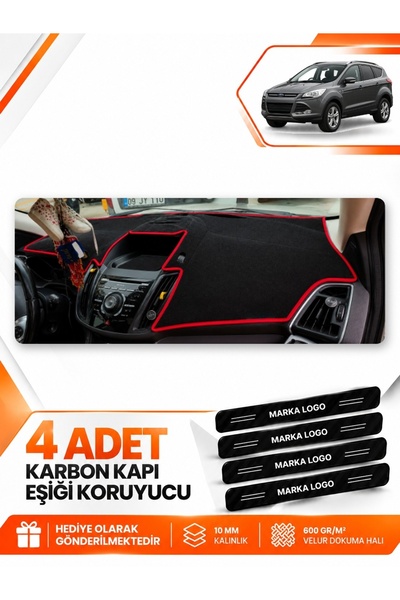 e-biz Ford Kuga (2013-2015) Compatible Front Torpedo Protection Protective Ca...