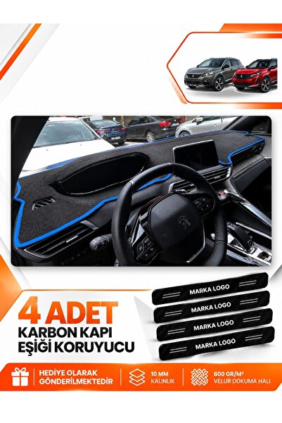 e-biz Peugeot 3008 (2016-2023) Compatible Front Torpedo Protection Case Carpe...
