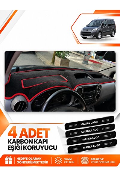 e-biz Peugeot Partner Covered (2010-2014) Compatible Glove Box Protection Cov...