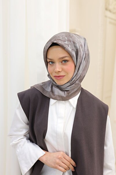 Silk Home Lorena-Shiny Scarf Mink