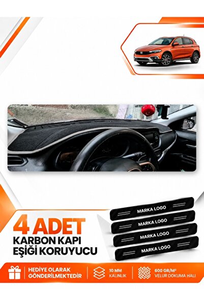 e-biz Fi̇at Egea Cross (2021-2026) Tablet-Free Compatible Front Dashboard Pro...