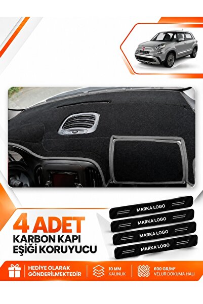 e-biz Fiat 500L (2013-2017) Compatible Front Chest Glove Box Protection Cover...