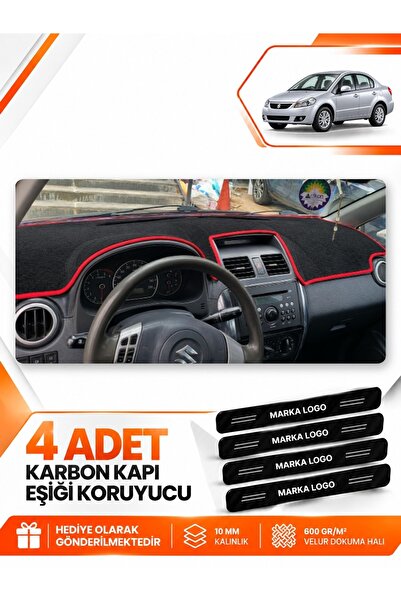 e-biz Suzuki Sx-4 (2006-2014) Compatible Front Torpedo Protection Case Carpet...
