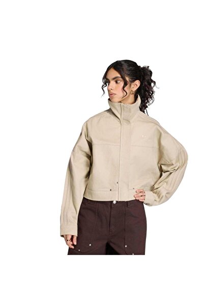 adidas Ks1694-K P Ess Jkt Women's Jacket Cream