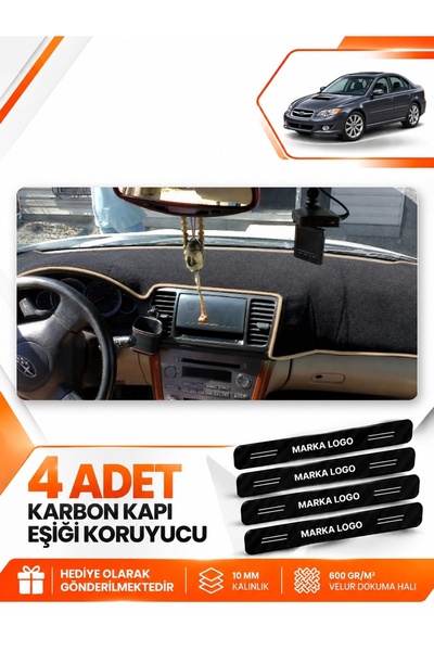 e-biz Subaru Legacy B4 (2003-2009) Compatible Front Cover Glove Box Protectio...