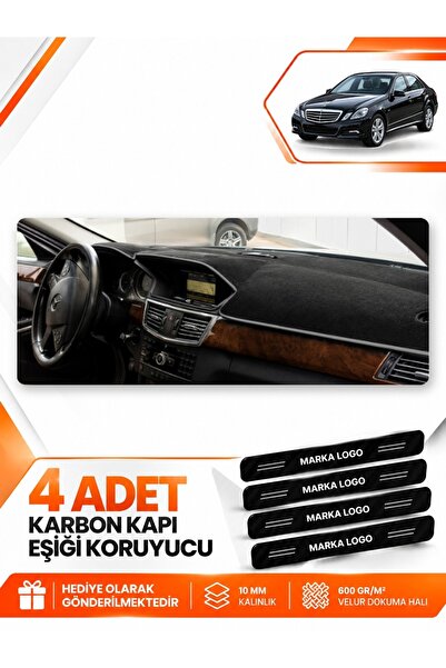 e-biz Mercedes W212 (2010-2013) Compatible Front Chest Glove Box Protection C...