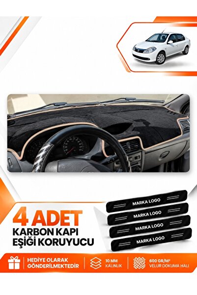 e-biz Renault Symbol Airbag Compatible (2008-2011) Front Cover Torpedo Protec...