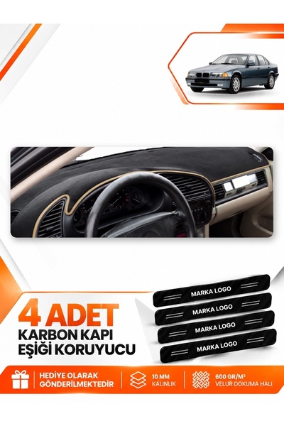 e-biz Bmw E36 (1990-2000) Compatible Front Cover Chest Torpedo Protection Pro...