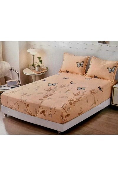 Cocolino Husă de pat cu elastic + 2 fețe de pernă