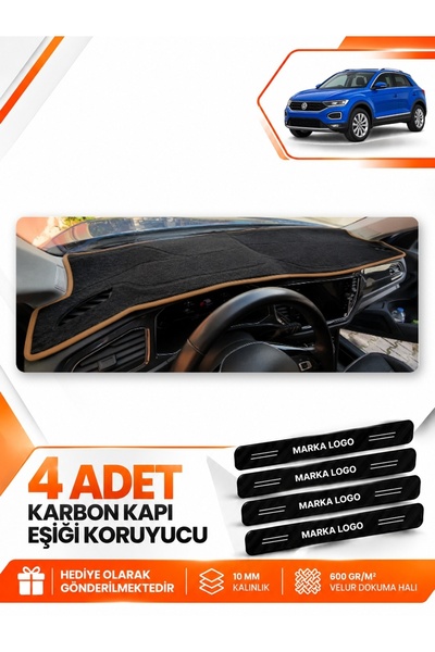 e-biz Volkswagen T-Roc (2017-2023) Compatible Front Torpedo Protection Cover ...