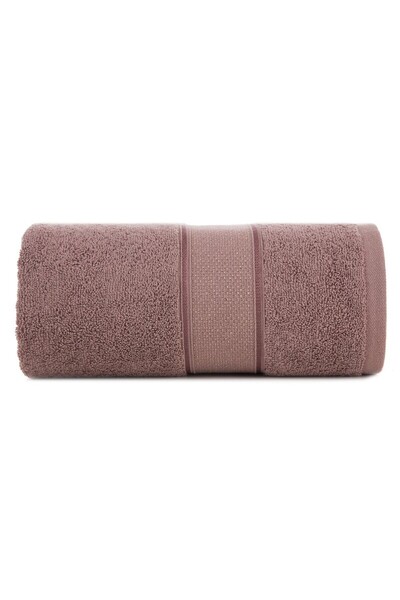 Eurofirany Prosop de baie LIANA 70 x 140 cm maro deschis