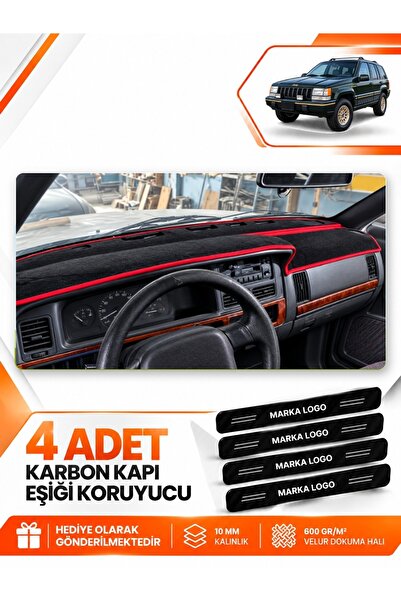 e-biz Jeep Grand Cherokee (1993-1998) Compatible Dashboard Protection Cover -...