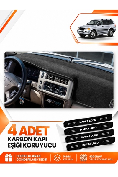 e-biz Mitsubishi Montero Sport (1996-2009) Compatible Dashboard Protection Co...
