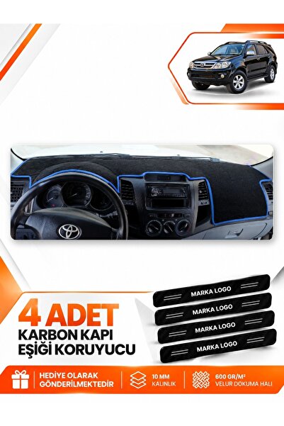 e-biz Toyota Fortuner (2005-2014) Compatible Front Dashboard Protection Cover...