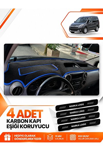e-biz Peugeot Partner Covered (2010-2014) Compatible Glove Box Protection Cov...