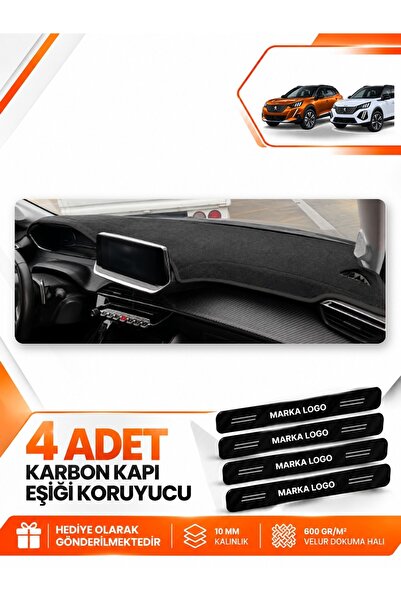 e-biz Peugeot 2008 (2020-2026) Compatible Dashboard Protection Protective Cov...
