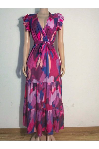Sheya Maxi dress, mix colors