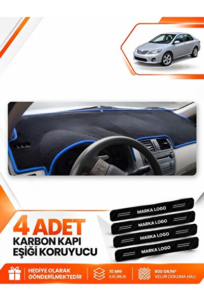 e-biz Toyota Corolla E140 (2006-2012) Compatible Front Dashboard Protection C...