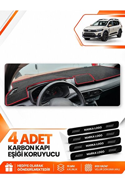e-biz Daci̇a Jogger Screenless (2022-2026) Compatible Front Dashboard Protect...