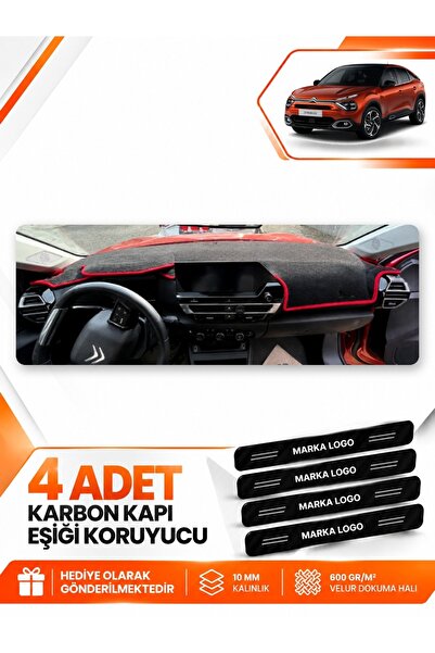e-biz Citroen C4 Without Display (2020-2026) Compatible Front Dashboard Prote...