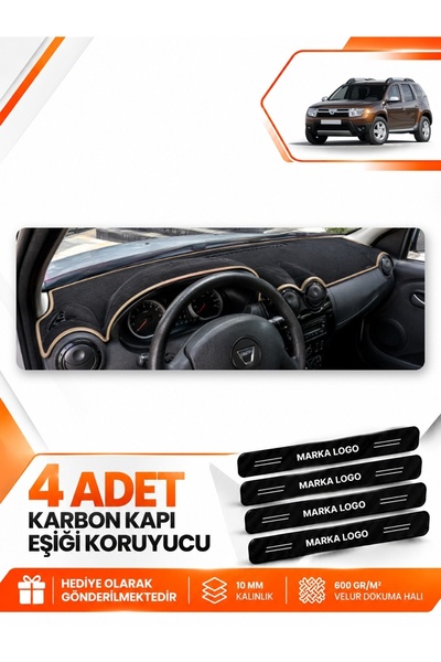 e-biz Daci̇a Duster 1St Generation Without Make-Up (2009-2013) Compatible Cov...