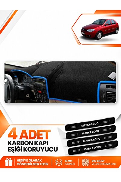 e-biz Fiat Palio (2005-2012) Compatible Front Dashboard Protection Cover Carp...