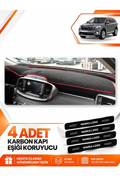 e-biz Kia Sorento (2015-2018) Compatible Front Torpedo Protection Case Carpet...