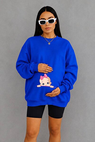 BENROMA 3 Yarn Combed Cotton Intermediate Babak Baby Printed Maternity Sweats...