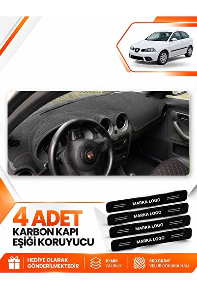 e-biz Seat Ibiza (2001-2008) Compatible Torpedo Protection Protective Cover C...