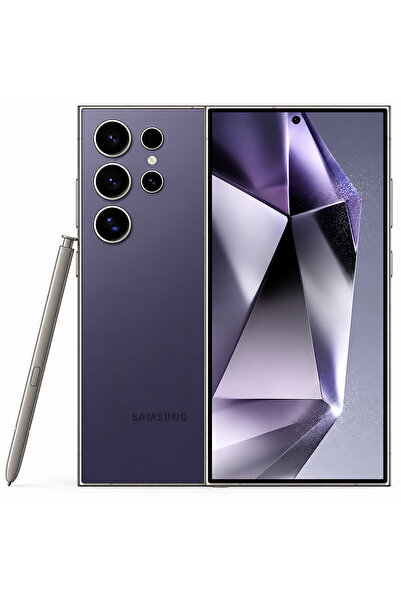 Samsung Yenilenmiş Galaxy S24 Ultra 256 GB Mor Cep Telefonu (12 Ay Garantili)...