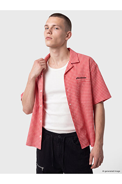LC Waikiki Ozmarka New Season Pink Comfortable Fit Men's Shirt