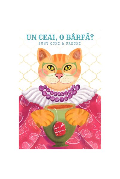 OEM Ilustrație Ceai de Pisici 20x30 cm (A4) Irina.Soare.Art