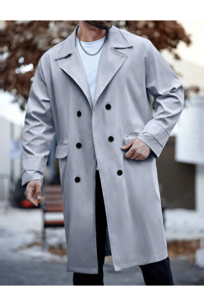 Sheya Trench coat, blue