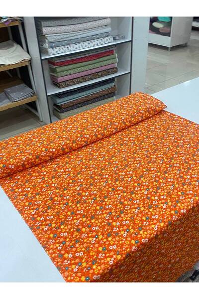 daisy star Poplin Kumaş