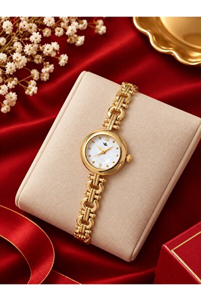 Prime tasarım Gold kadın kol saati