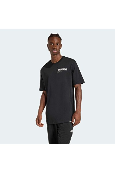 adidas M Mts Burn t Men's Casual T-Shirt Jz5053 Black