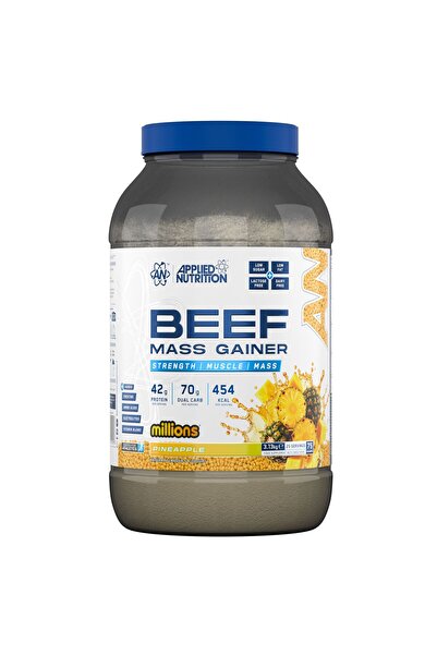 applied nutrition Beef Mass Gainer Powder - Pineapple Millions - 25 Servings