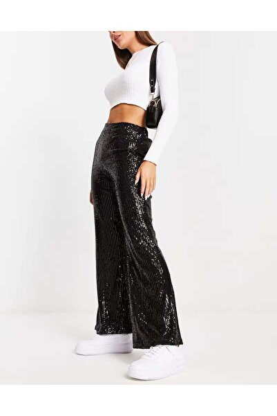 Sheya Pantaloni, negru