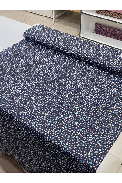 daisy star Poplin Kumaş