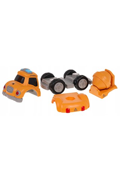 Ramiz AUTKO MALA BETONIERĂ vehicul de construcții cu magneți AUTKO PENTRU DER...