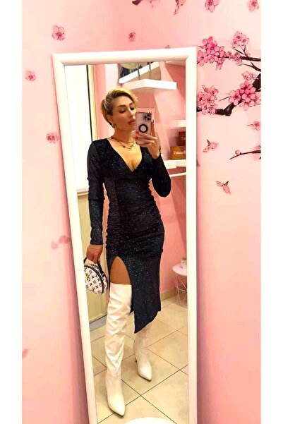 Woman's Fashion Μαύρο φόρεμα