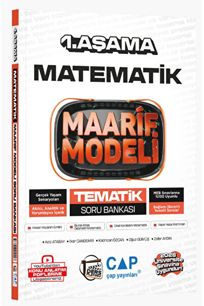 Çap Yayınları Üniversiteye Hazırlık Matematik Ders Platosu Maarif Modeli Tema...