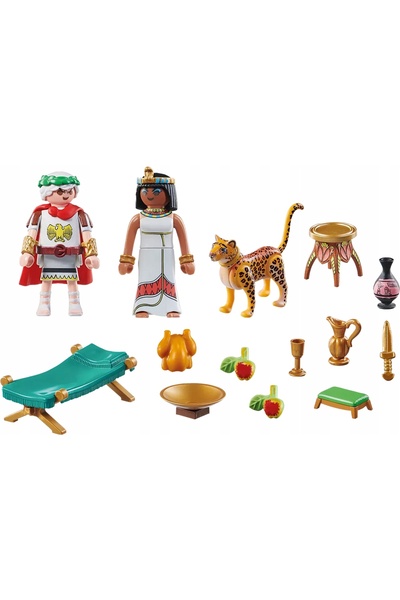 Playmobil ASTERIX ȘI OBELEIX ÎMPERATORUL ȘI CLEOPATRA DIN LAMPARTEM 71270