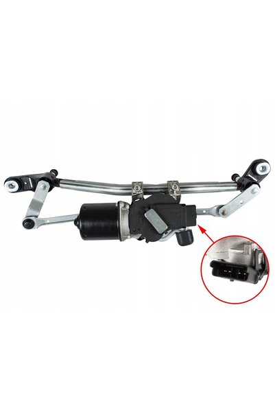 M MODECAR Mecanism ștergător parbriz față + Motor Renault Clio III 2005-2012