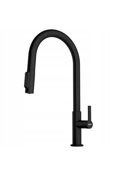 Franke Robinet de bucătărie Maris Slim Clear Water Negru Mat